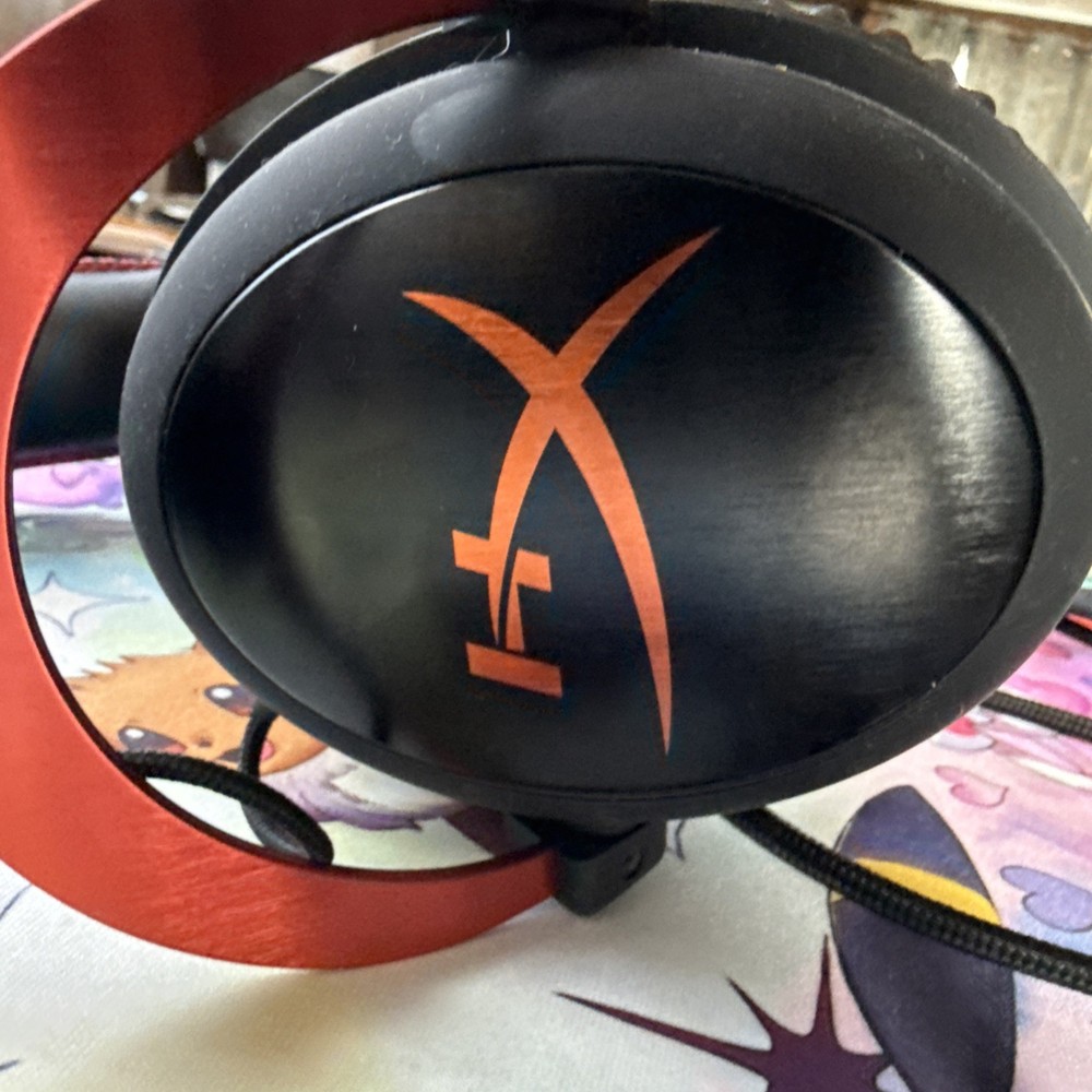 HyperX - Cloud II Wired Gaming Headset for PC, PS5, PS4 - Black/Red - USED