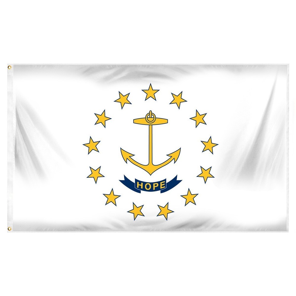 NEW 3' x 5' Rhode Island State Flag