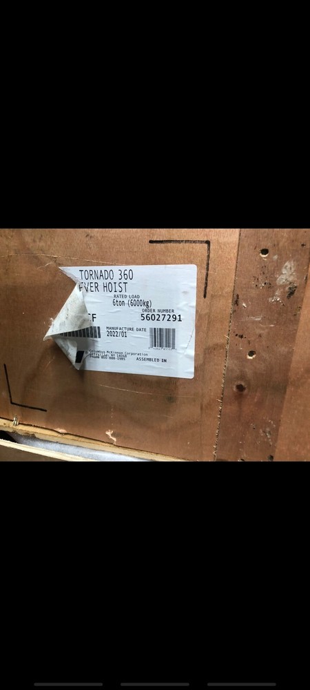 Rachet Level Hoist Cm Tornado 360