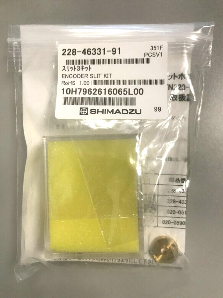 NEW SHIMADZU 228-46331-91 Encoder Slit 3 Kit