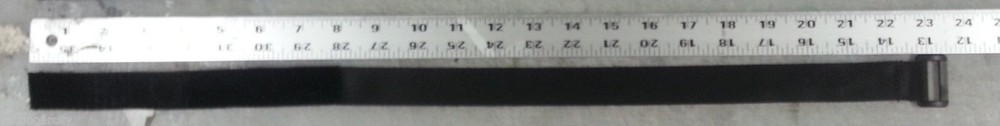 10X 1" x 24" Heavy Duty Loop and Hook Fastener Cable Tie Straps Poly Webbing