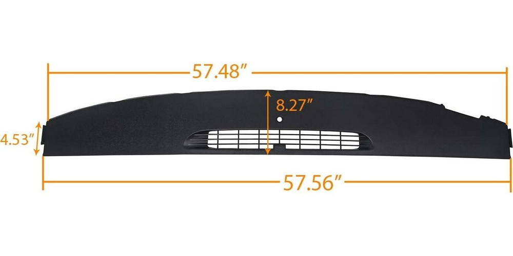 Molded Front Dash Compatible with 2007-2013 Cadillac Escalade Avalanche/Silv
