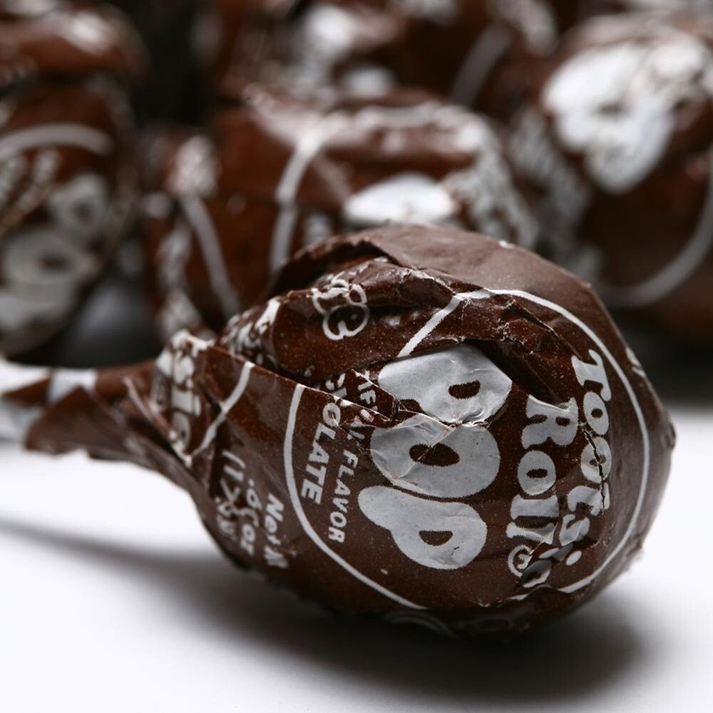 20 Tootsie Roll Pops Chocolate Candy Lollipops