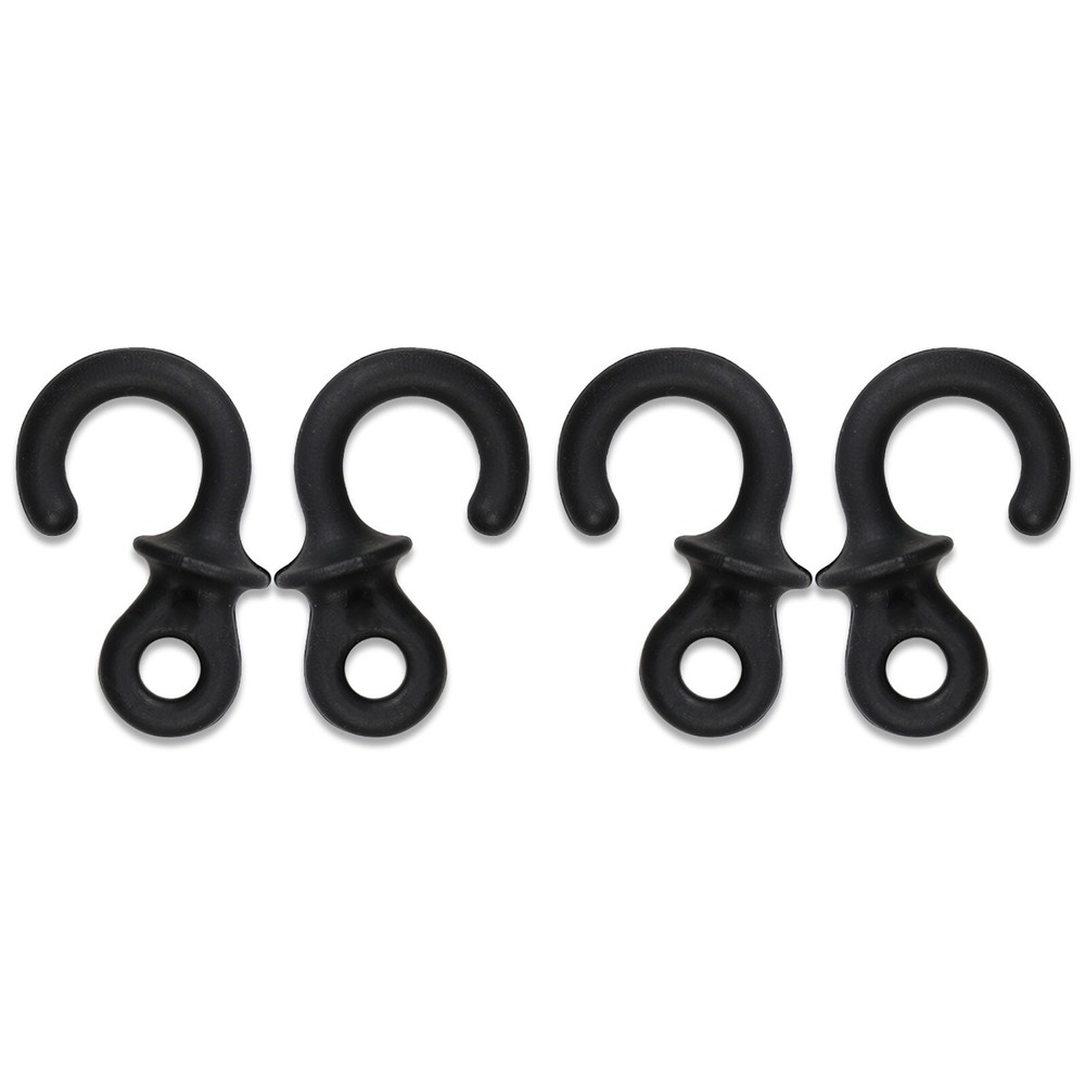 8Pcs Archery Compound Bow String Stabilizer Monkey Tail Rubber Silencer Dampener