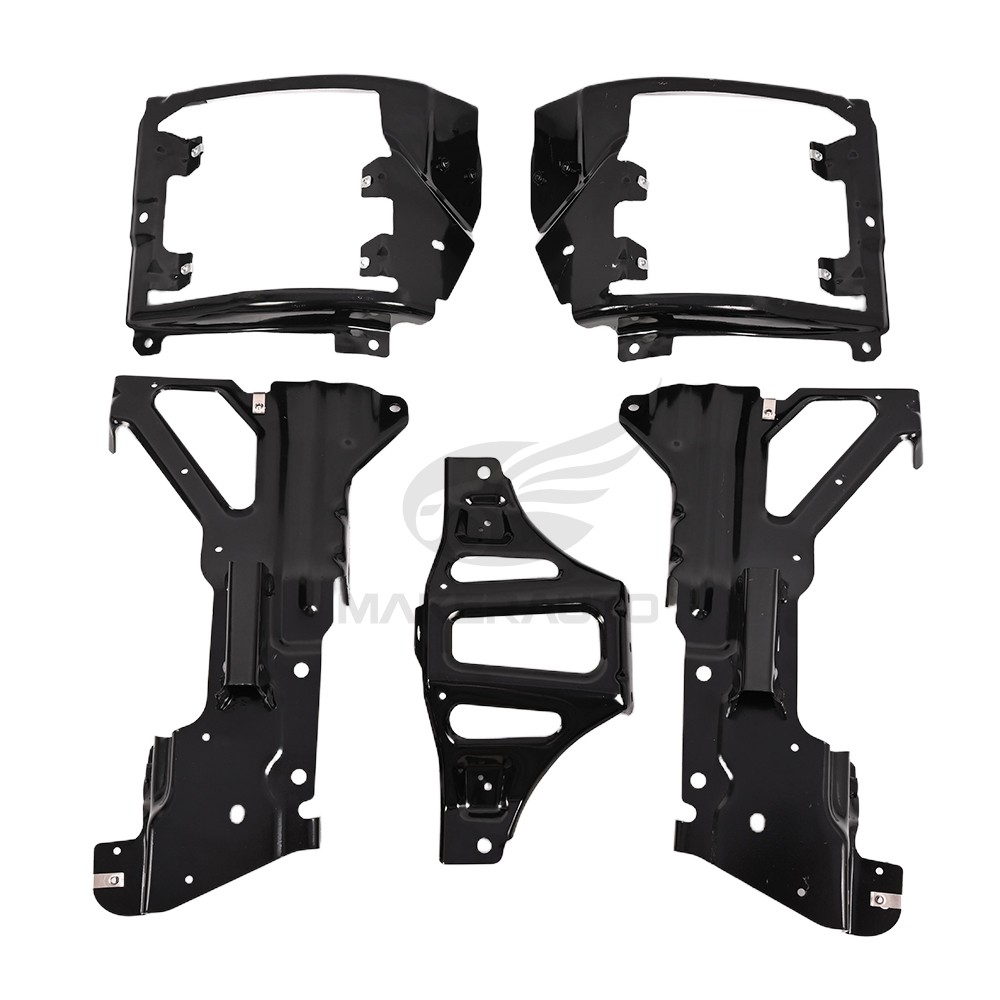 Front Bumper Mounting Bracket Set For 2016 - 2018 Chevy Silverado 1500