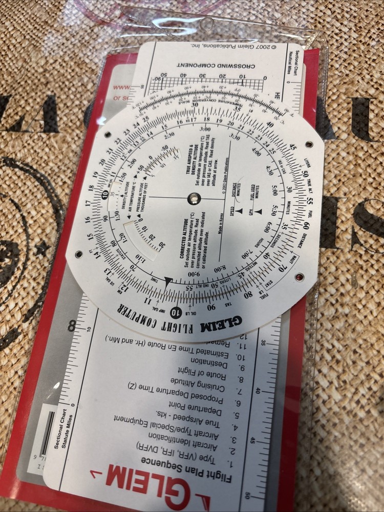 New Gleim E6B Flight Computer For Pilots [GLEIM E6B]