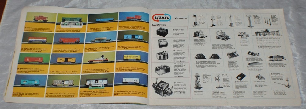 1966 Lionel Train Catalog
