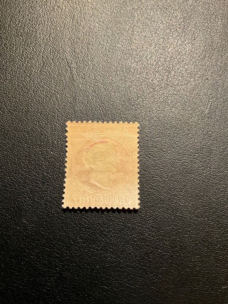Stamps Gambia Scott #13c never hinged