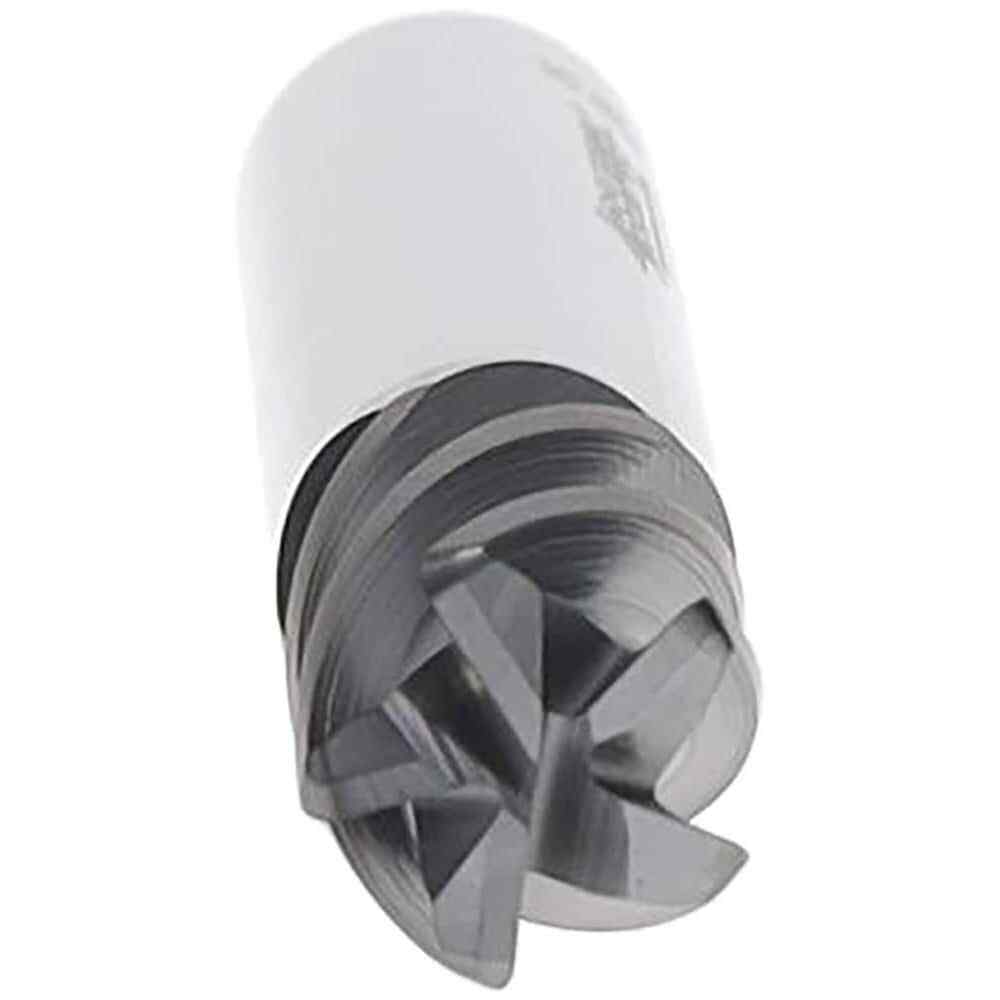 Accupro 3/8" Diam 5 Flute Single End Solid Carbide 0.03" Corner Radius End Mi...