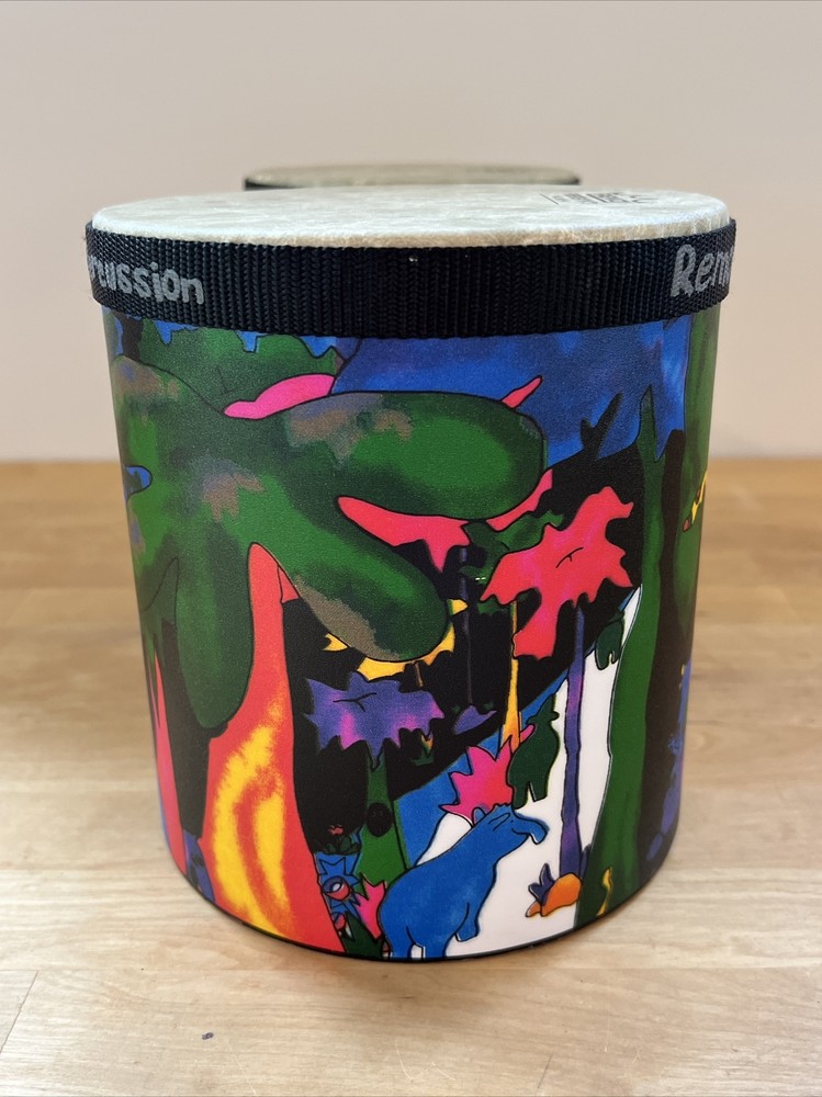Remo Kid's Percussion Rain Forest Bongos - EUC
