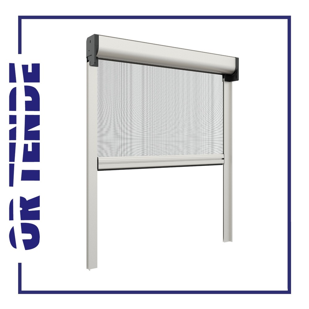 Mosquito Net with Wireless Motor, Remote Control, 60mm Vertical Roller, CUSTOMIZED