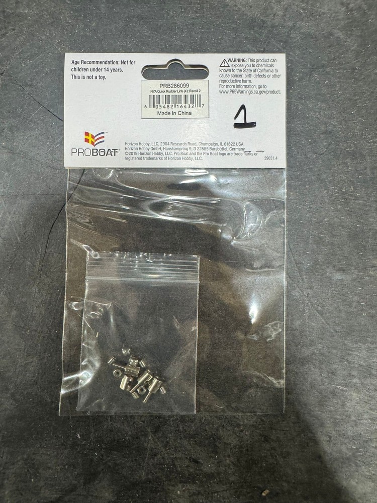 Pro Boat Quick Rudder Link 4 Recoil 2 PRB286099
