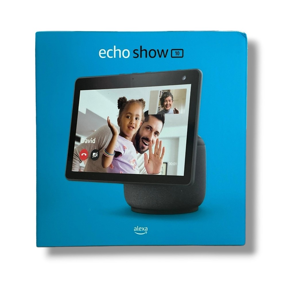 NEW - Amazon Echo Show 10 (3rd Gen) – Charcoal