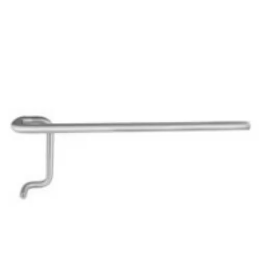 Storefront 10 In. Offset Pull Bar in Aluminum