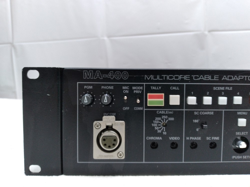 Ikegami MA-400 Camera Control Unit CCU (Multicore Cable Adaptor)