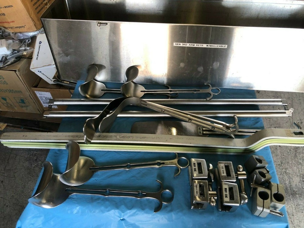 3rd ARM Surgical Retractor Set  - Used