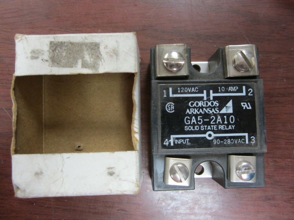 GORDOS GA5-2A10 Solid State Relay 24 / 280VAC 10A
