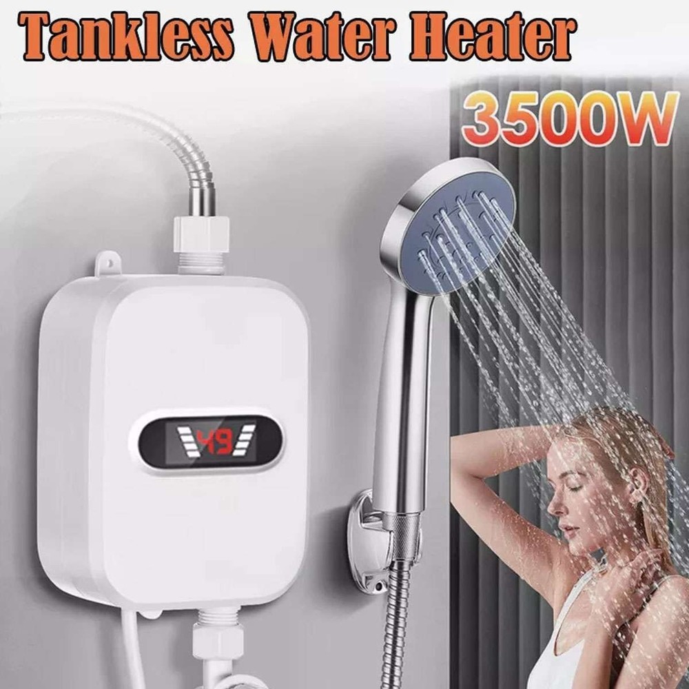 110V 3500W Electric Instant Shower Heater Tankless USA Free Shipping New