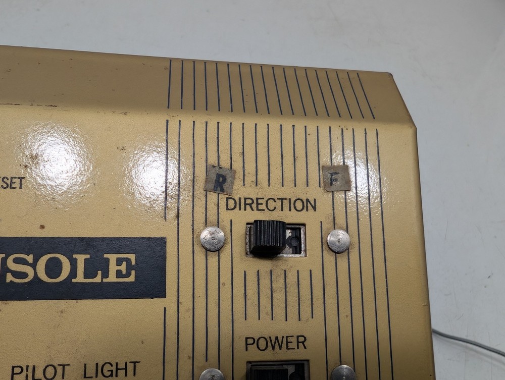 Silvine HO Trains Power Console Vintage Train Model Train Accessory