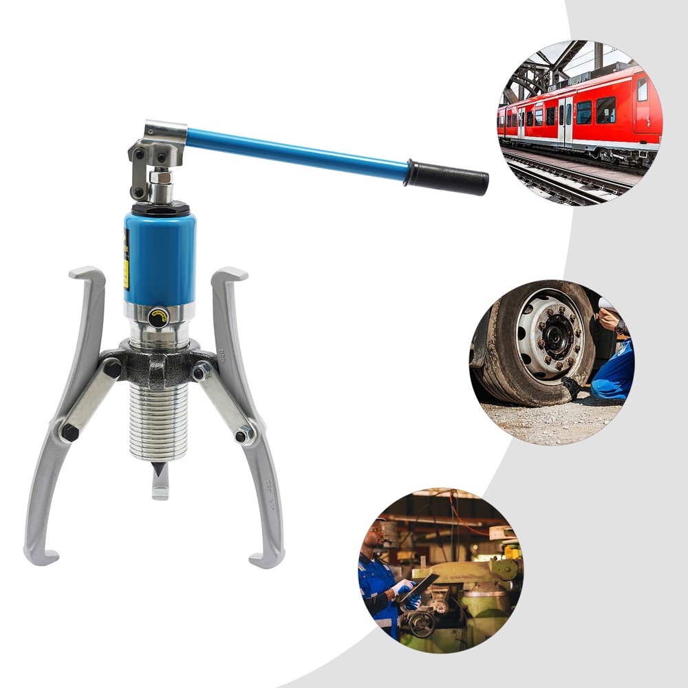 3 Jaws Or 2 Jaws 20T Hydraulic Gear Puller Set Wheel Bearing Pulling Separator