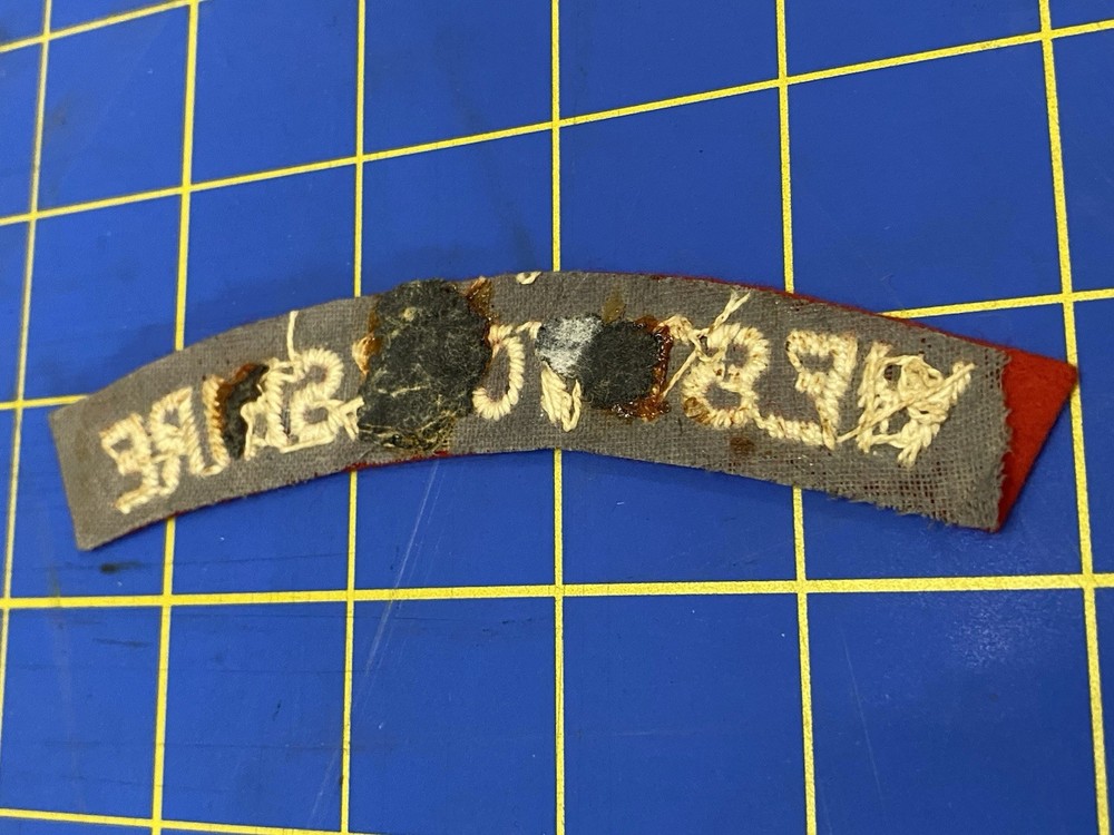 WEST YORKSHIRE SHOULDER TITLE / PATCH British Military