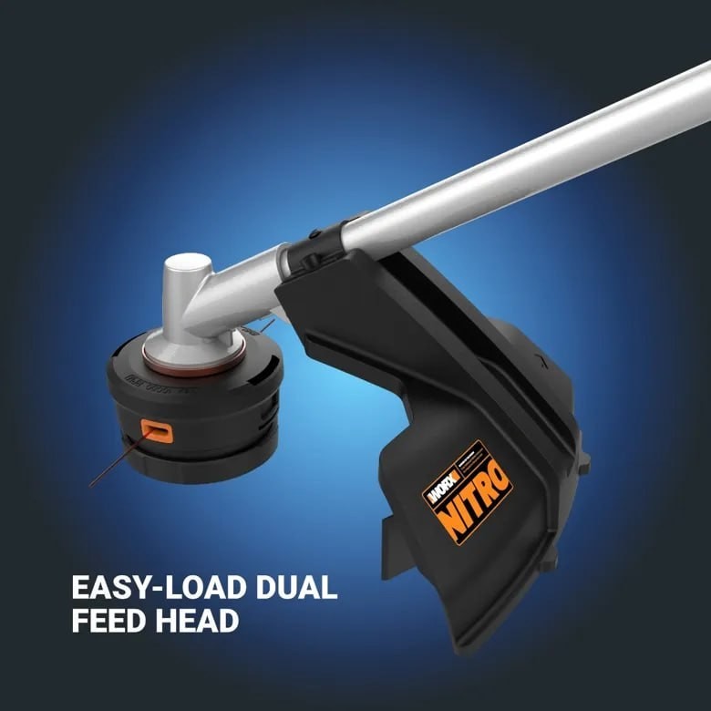 WORX WG186 40V NITRO 15" Cordless Attachment-Capable Drivershare String Trimmer
