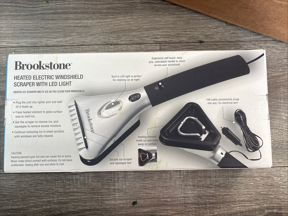 Brookstone Electric Windshield Scraper