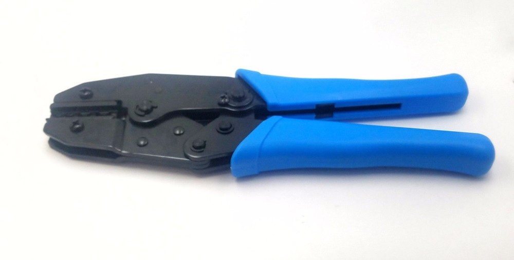 Interchangeable Ratchet Crimping Tool (HT-336FM) Plus Dies HT-2E1 & HT-2N