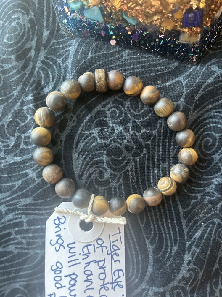 Tiger Eye Crystal Bracelet Metaphysical
