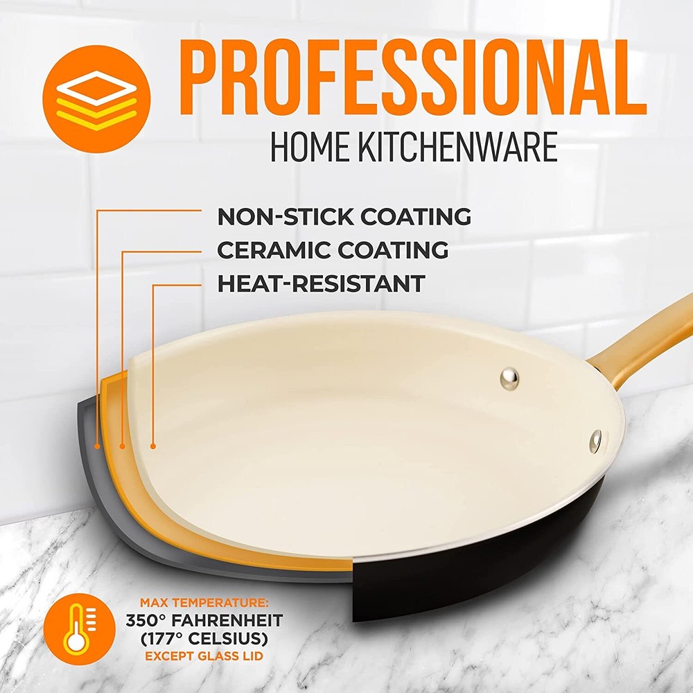 Nutrichef NCHG10 10"Frypan