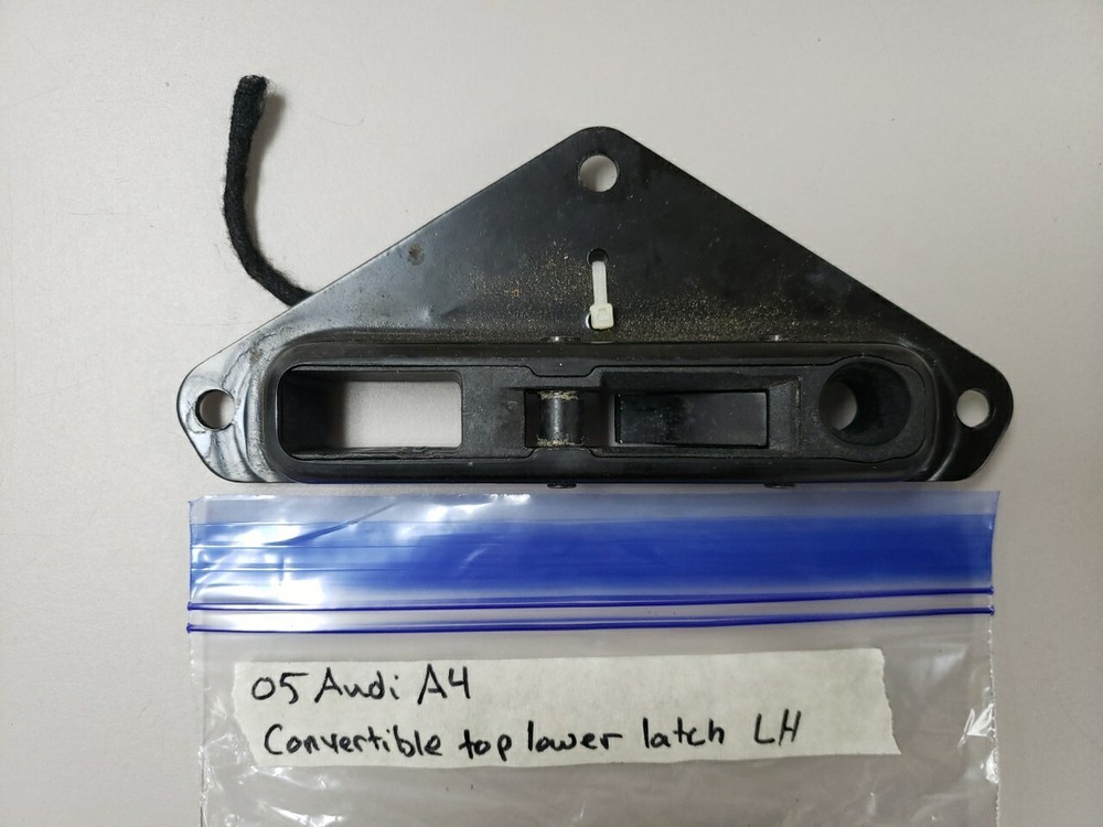 2005 AUDI A4 LH Left Convertible Top Lower Latch