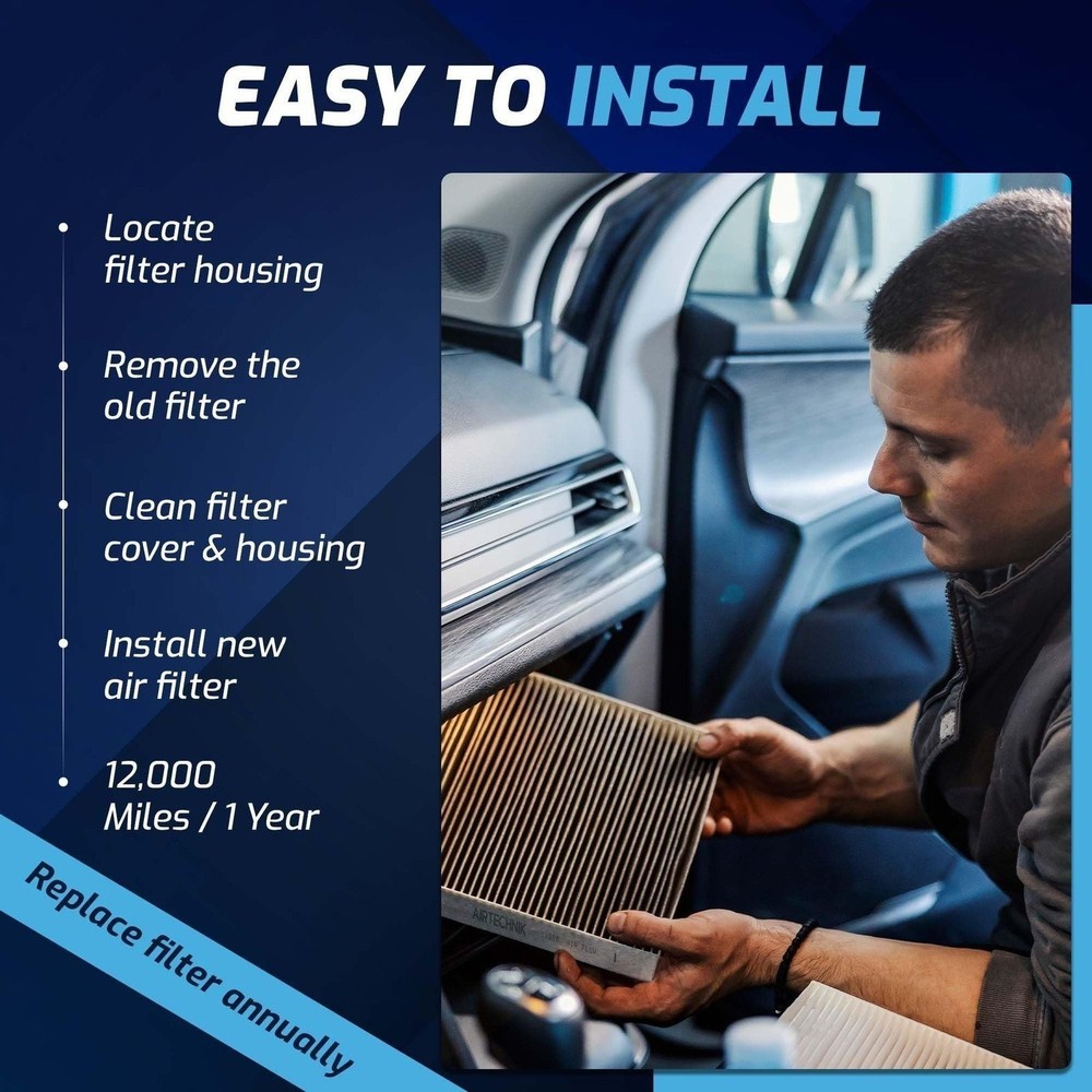 AirTechnik CF10709 Cabin Air Filter w/Activated Carbon | Fits Select...