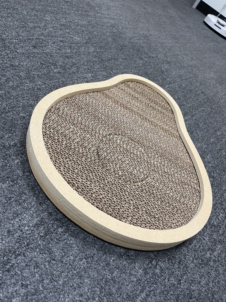Avocado Shaped Cat Scratcher Pad - Bed