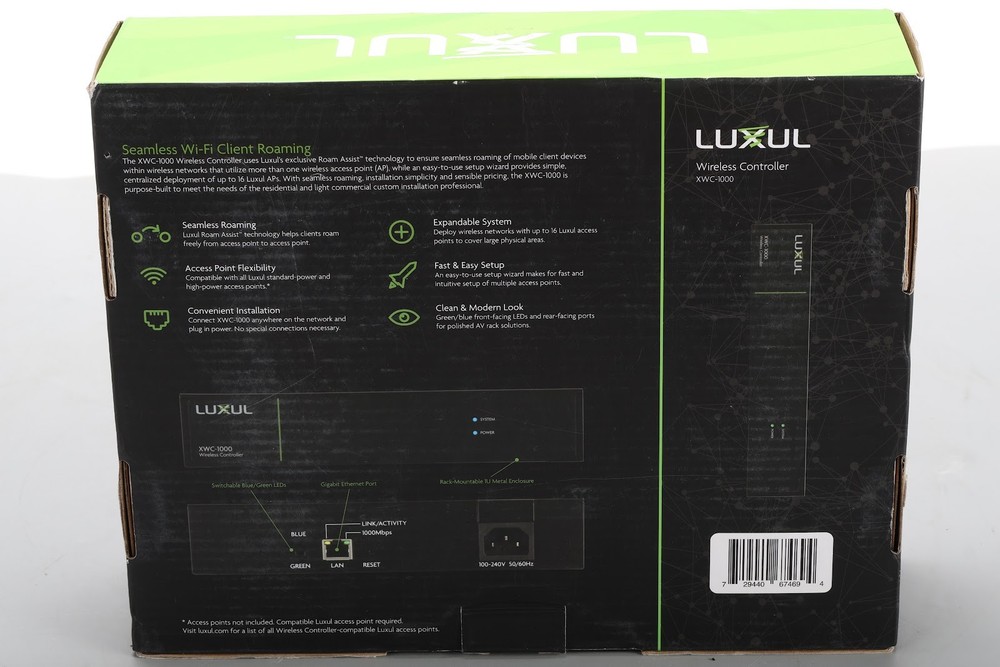Luxul XWC-1000 Stand Alone Wireless Controller - NEW