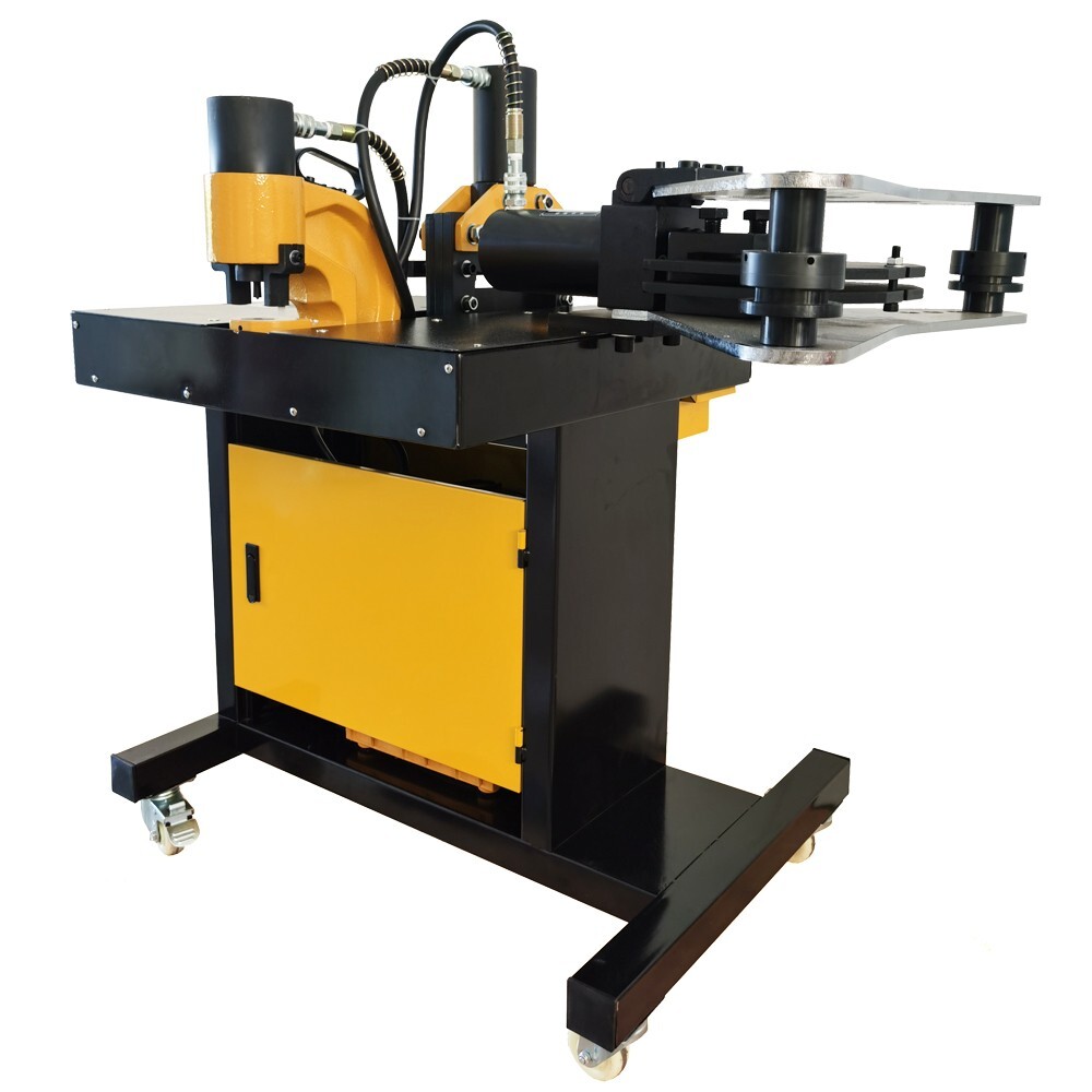110V Electric Multi-function 4-in-1 Hydraulic Busbar Processor Bending Machine