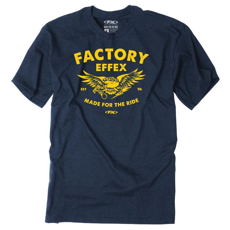 Factory Effex FX Eagle Short Sleeve Shirt Navy