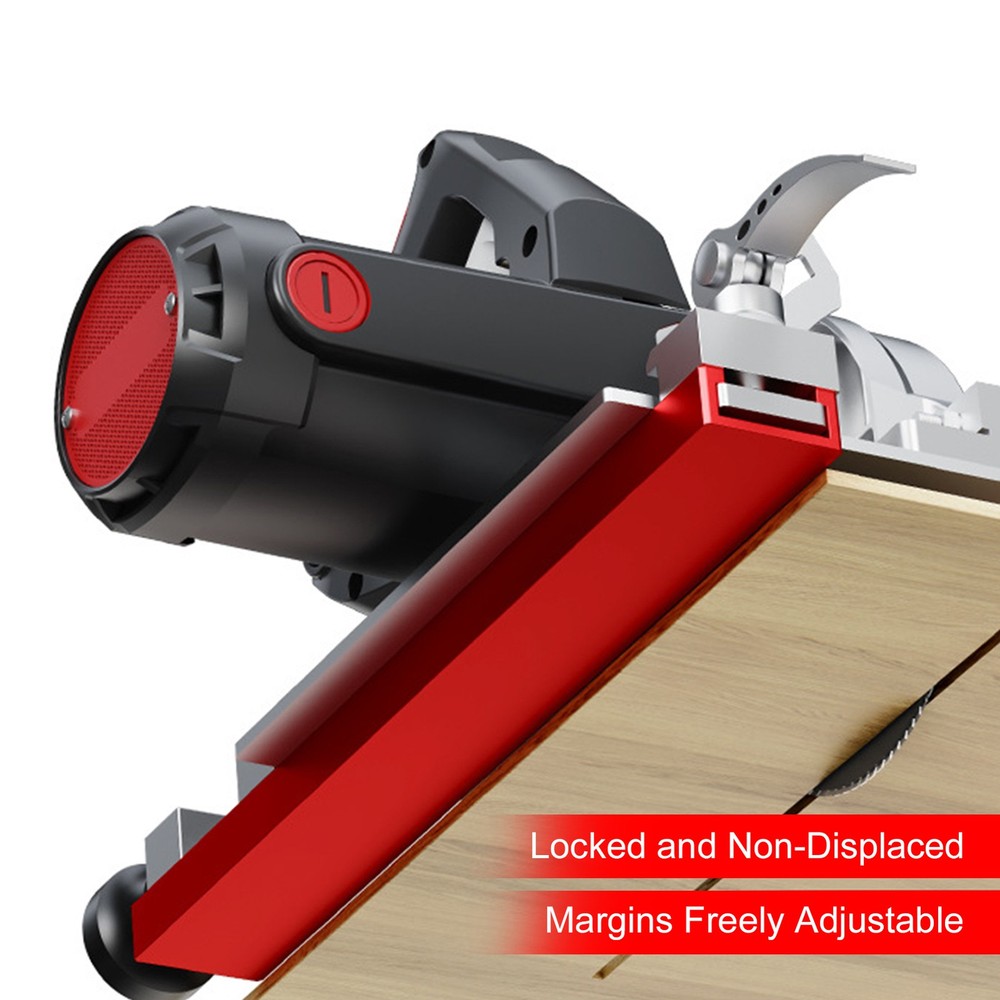 Adjustable Saw Guide Rail For Precise Woodworking DIY Projects