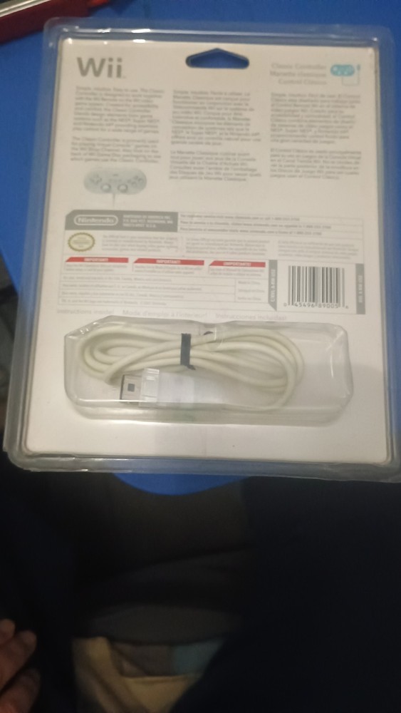 Nintendo 2110266 Wii Classic Controller - White