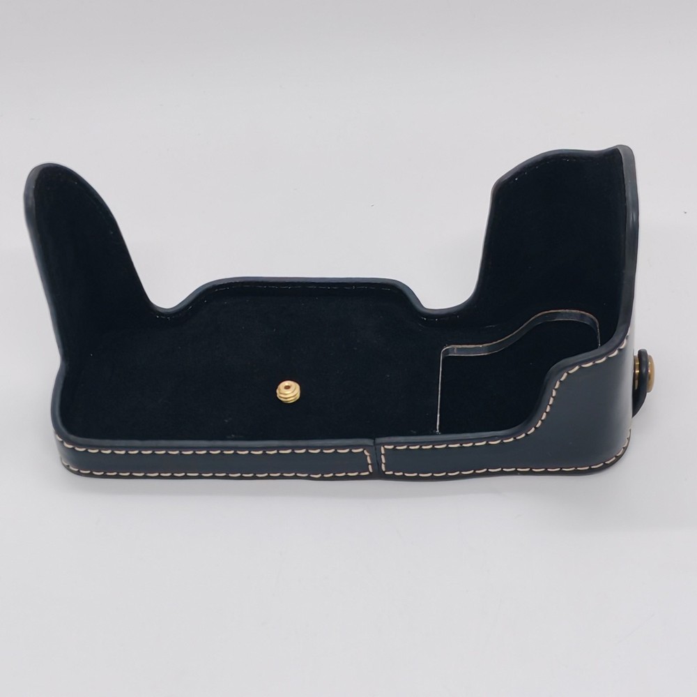 Leather Half Case For Nikon DF Camera Protect Grip