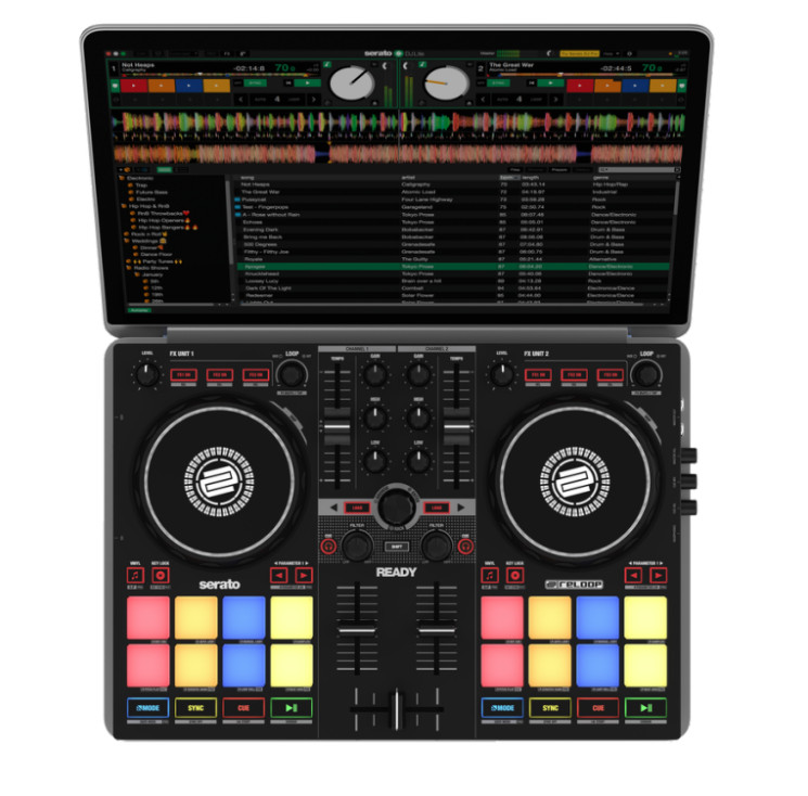 Reloop READY Compact 2-Channel DJ Controller for Serato