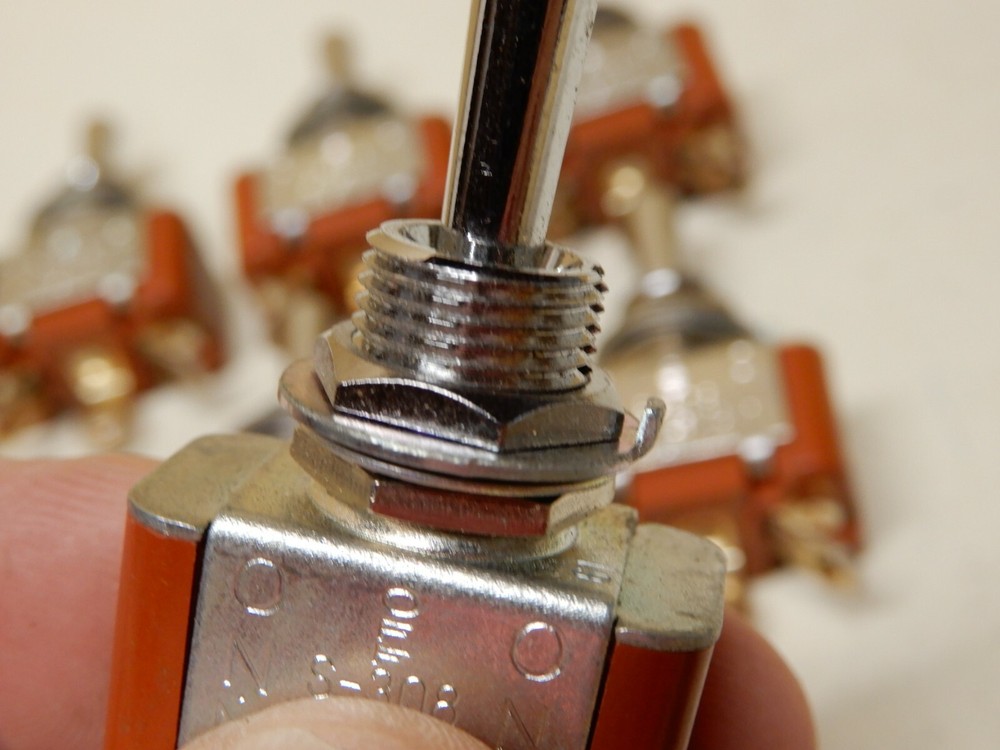 Nikkai SPDT On (M)/On (M) Toggle Switches NOS Quantity 21!!