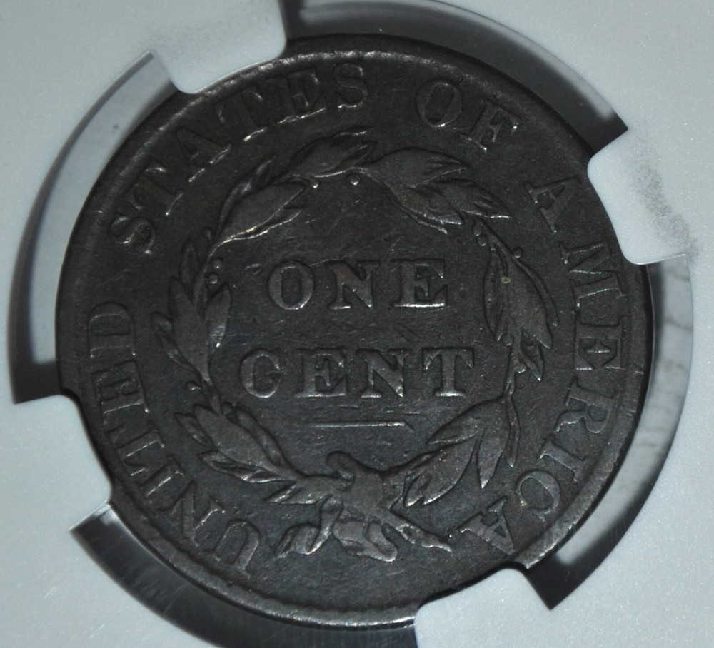 1824 Large Cent NGC F 12