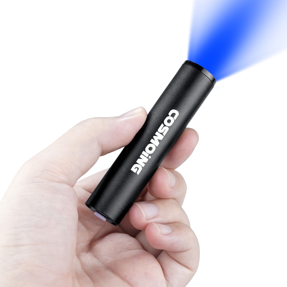 365nm Light Flashlight UV Flashlight USB-C Rechargeable Ultraviolet Flashlight