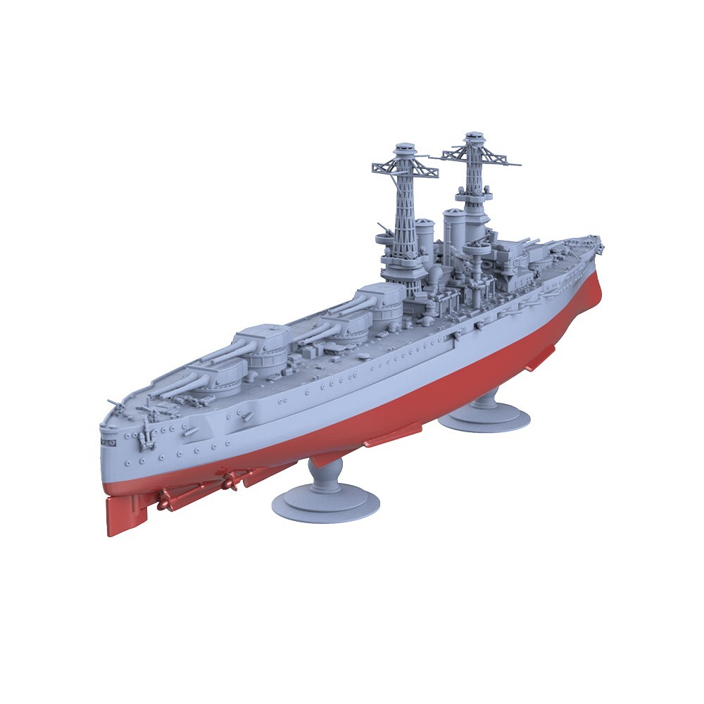 1:2000 USN Wyoming claSSC Battleship BB-32 Full Hull