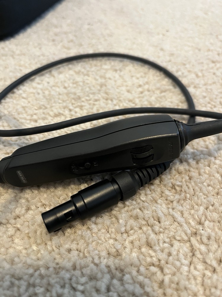 Bose A10 aviation headset used LEMO PLUG