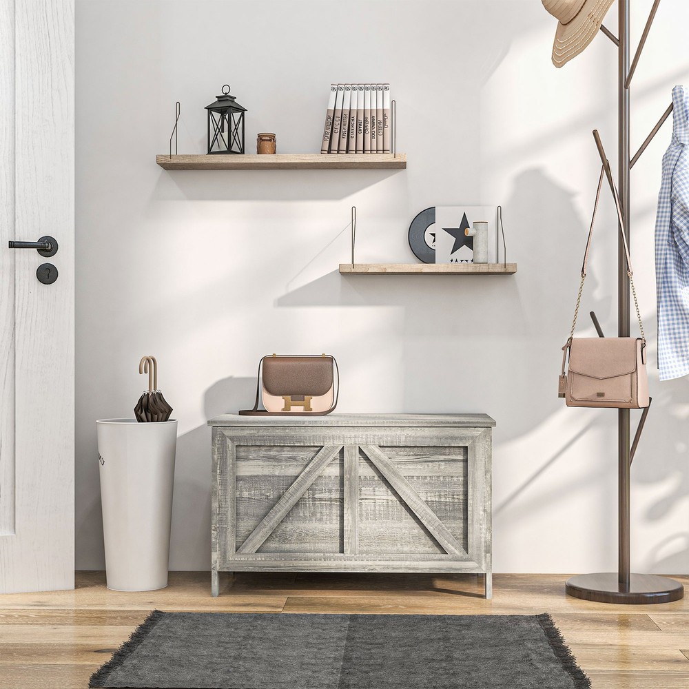 Multi-Functional Lift-Top Storage Chest for Home or Entryway