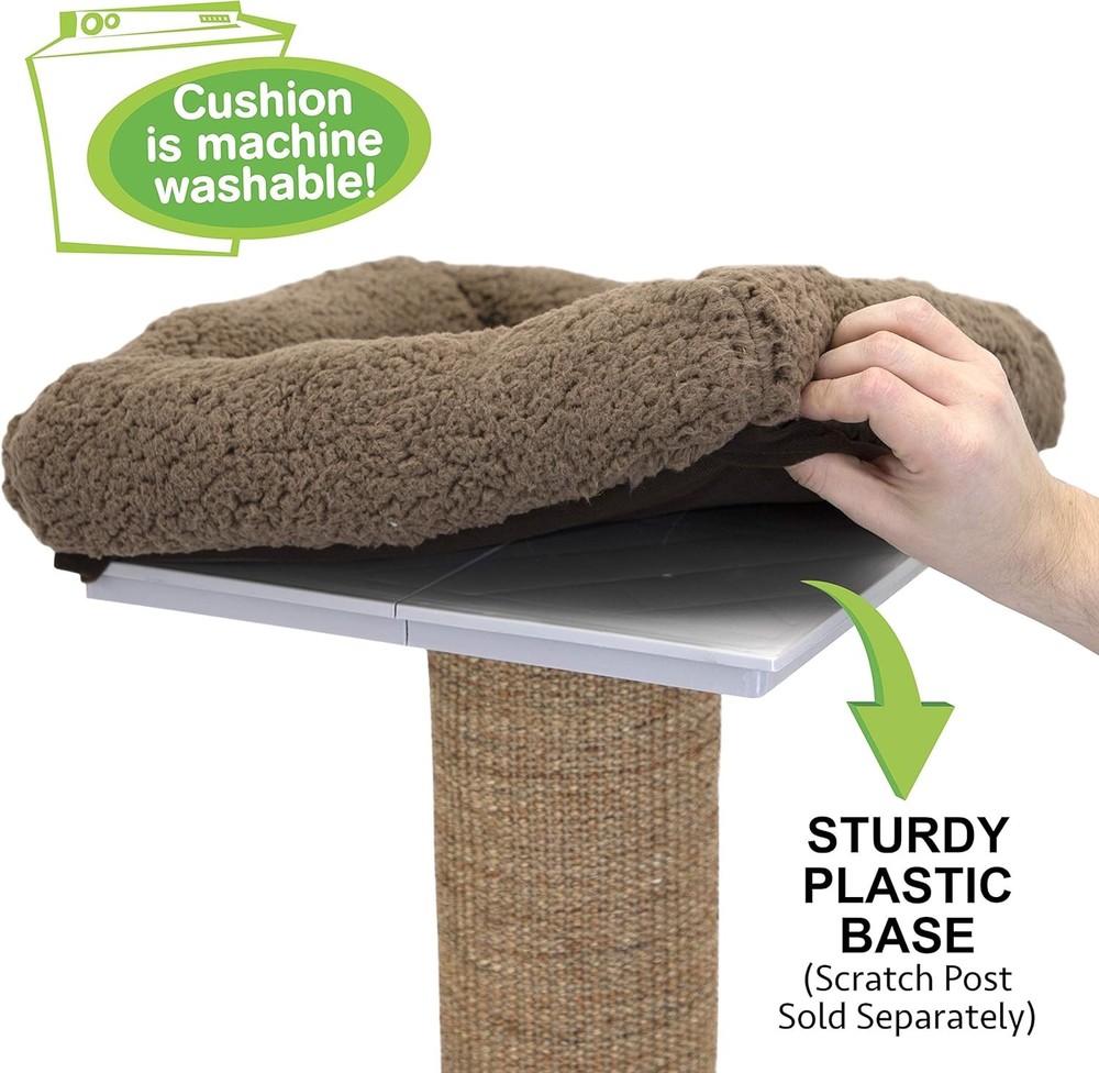 Sisal Post Scratcher Perch Platform Attachment Accessory Perch Platform Only)