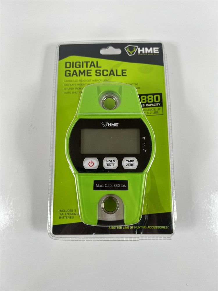 HME Digital 880lb Cap Field Game Scale