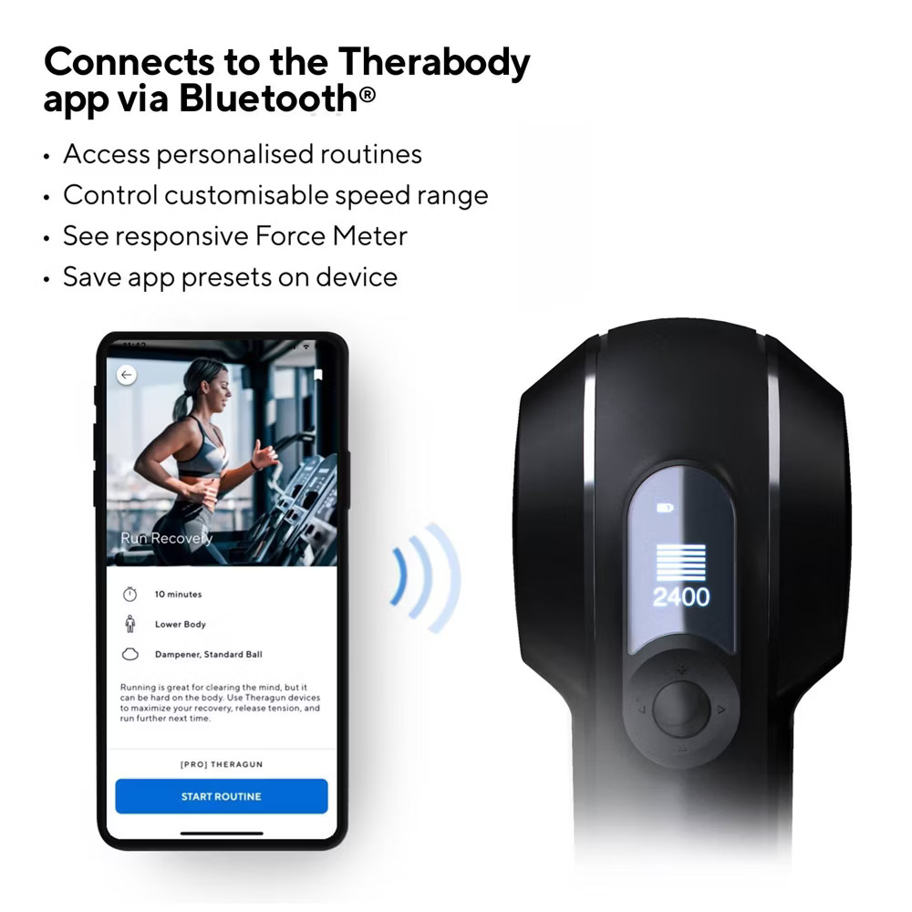 Theragun Elite Handheld Percussive Massage Device
