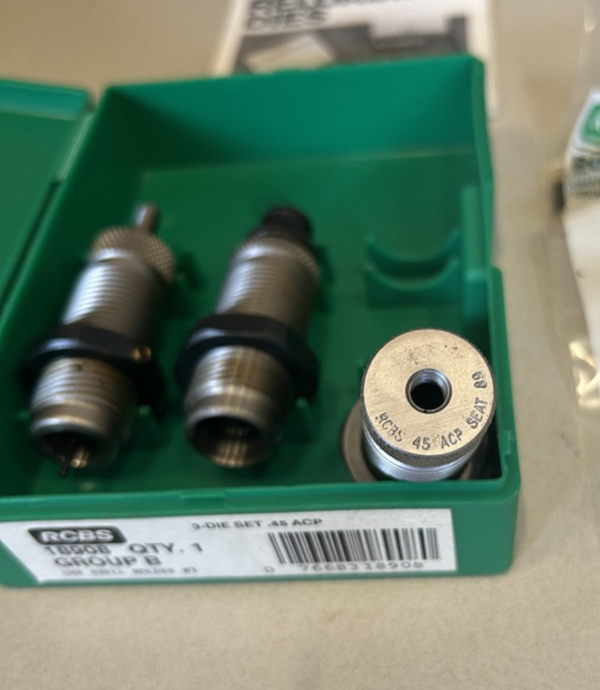 RCBS Group B Die Set .45 ACP 18908